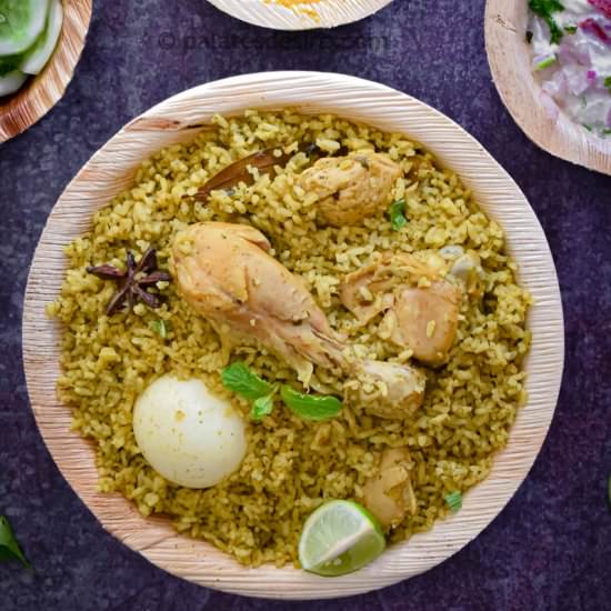 Donne Biryani - Recipe photo by Palates Desire
