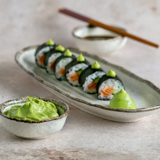 Avocado and Wasabi Sauce - Recipe photo by between2kitchens
