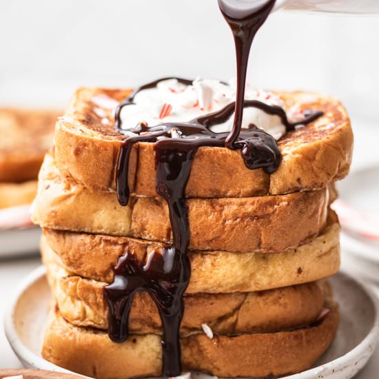 Peppermint French Toast - Recipe photo by pumpkinnspice