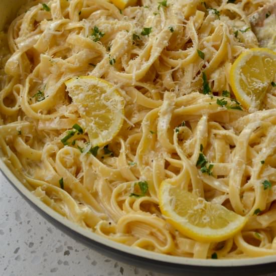 Lemon Pasta - Recipe photo by Small Town Woman