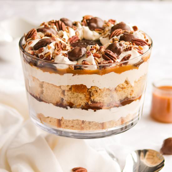 Turtle Trifle - Recipe photo by A baJillian Recipes