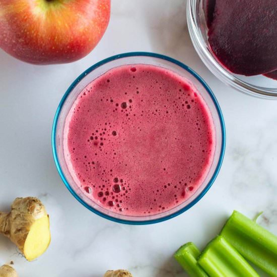 Beetroot juice - Recipe photo by Ourplantbasedworld