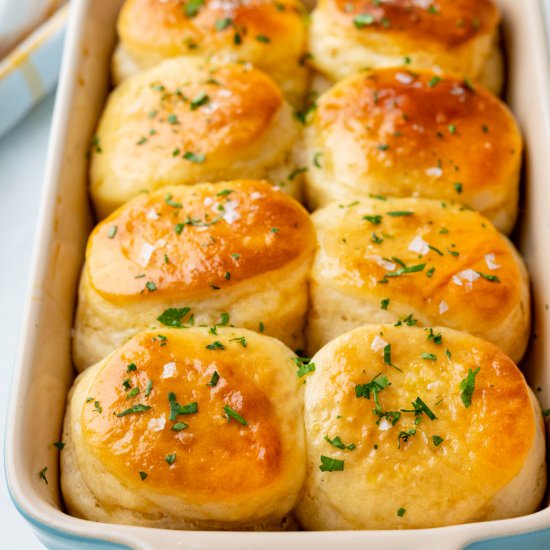 Easy Refrigerator Rolls - Recipe photo by garlic and zest