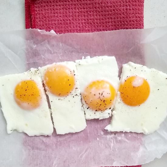 Sheet-Pan Eggs Sunnyside Up - Recipe photo by escapetofood
