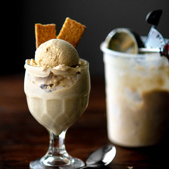 Bananas Foster Ice Cream Recipe - Recipe photo by Chicken Fried Kitchen