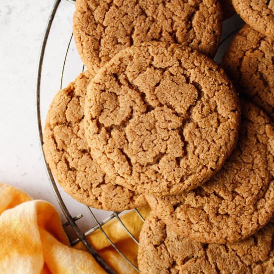 Sunflower Seed Butter Cookies - Recipe photo by thefigjar