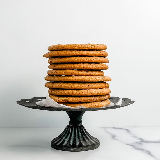 2-ingredient tahini maple cookies - Recipe photo by sheri silver