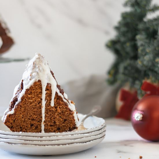 Gingerbread bundt cake - Recipe photo by katethebaker