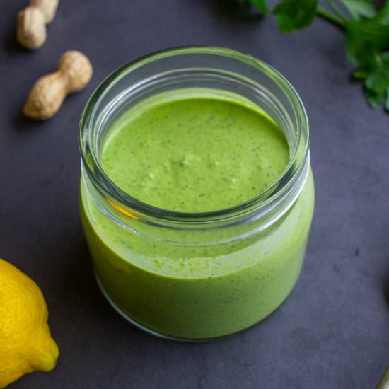 Creamy Vegan Sauce - Recipe photo by Ourplantbasedworld