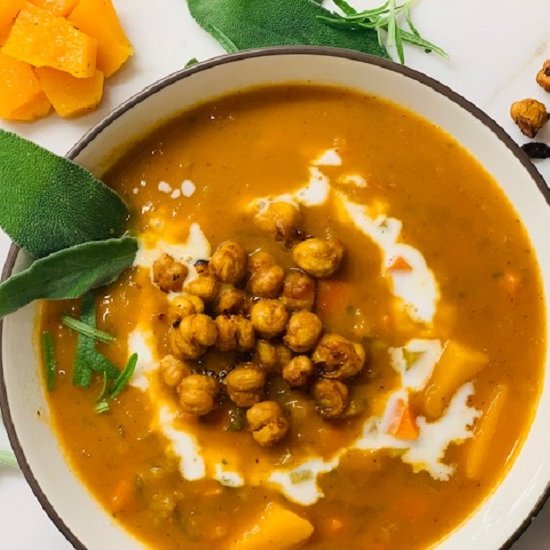 Butternut Squash Soup - Recipe photo by allergicfoodie