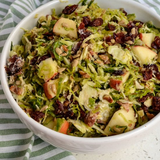 Brussels Sprout Salad - Recipe photo by Small Town Woman