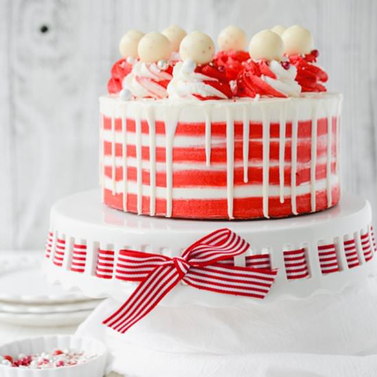 Chocolate Peppermint Layer Cake - Recipe photo by TheCakeChica