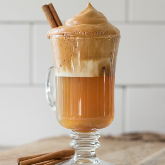 Apple Cider Dalgona Coffee - Recipe photo by LifesLittleSweets