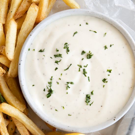 Garlic Aioli - Recipe photo by theforkedspoon