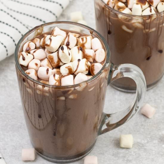Oat Milk Hot Chocolate - Recipe photo by Healthy Life Trainer
