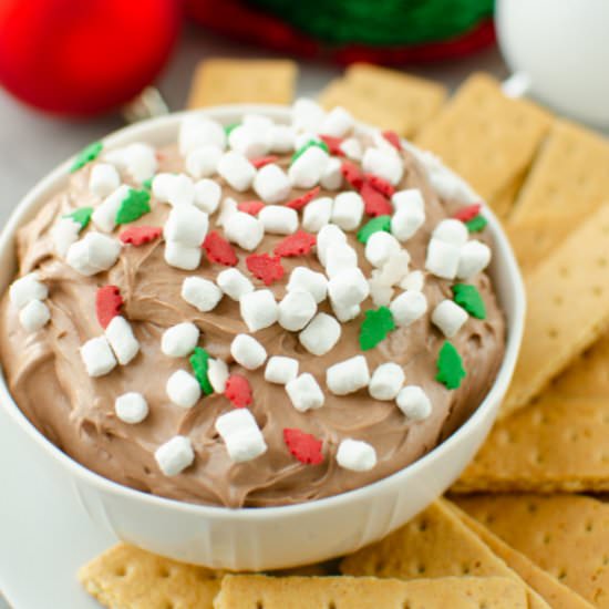 Hot Cocoa Dip - Recipe photo by fakeginger