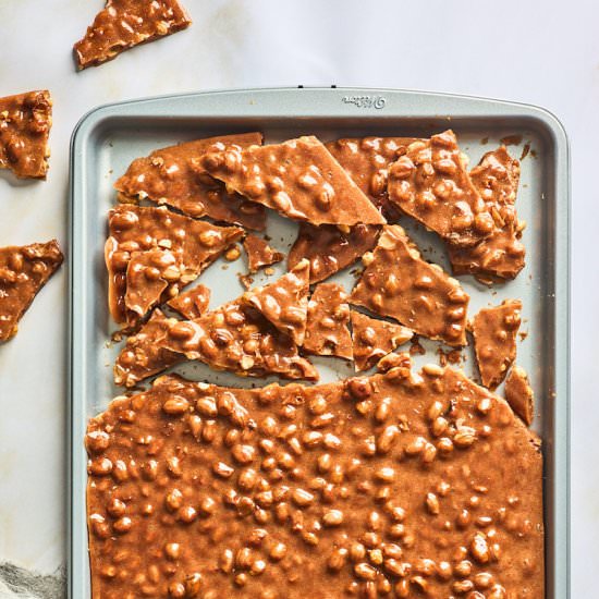 Peanut Brittle - Recipe photo by grandbabycakes