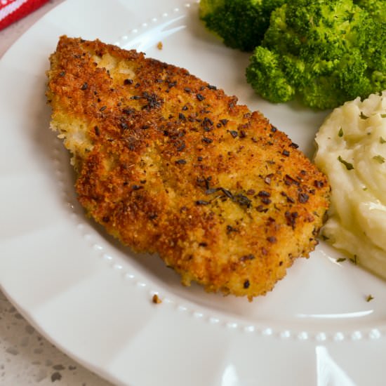 Parmesan Crusted Chicken - Recipe photo by Small Town Woman