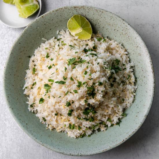 Coconut Jasmine Rice - Recipe photo by thetravelpalate