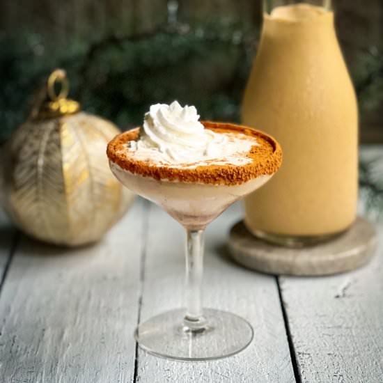 Gingerbread Bourbon Eggnog - Recipe photo by Theperksofbeingus
