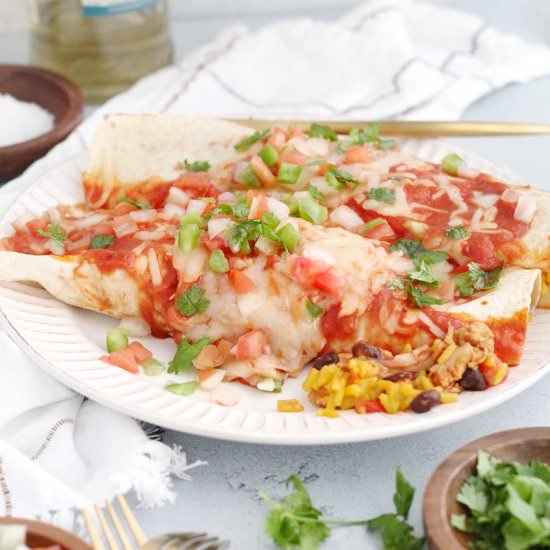 Baked Chicken Burritos - Recipe photo by Ereese