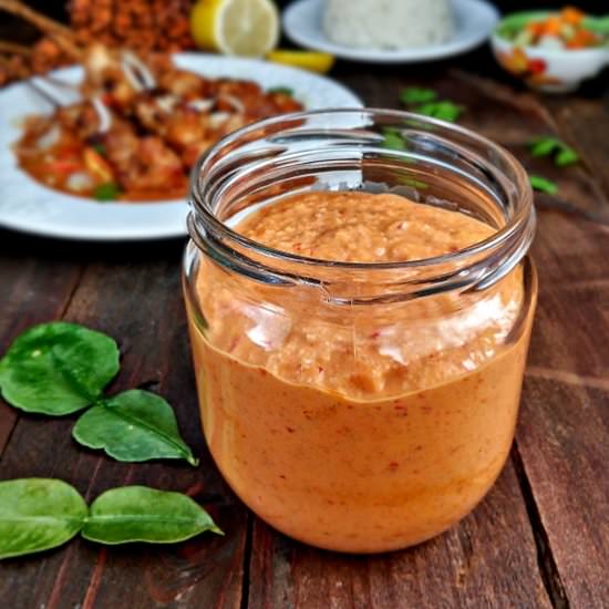 SATAY PEANUT SAUCE - Recipe photo by MyHomeDiaryinTurkey