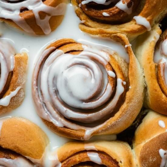 Vegan Cinnamon Scrolls - Recipe photo by nothangryanymore