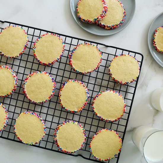 Slice-and-Bake Butter Cookies - Recipe photo by justataste