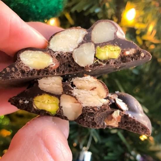 Chocolate Espresso Nut Clusters - Recipe photo by Healthy.Sprinkles