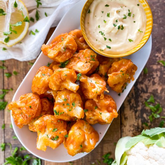 Crispy Battered Cauliflower - Recipe photo by Spain on a Fork