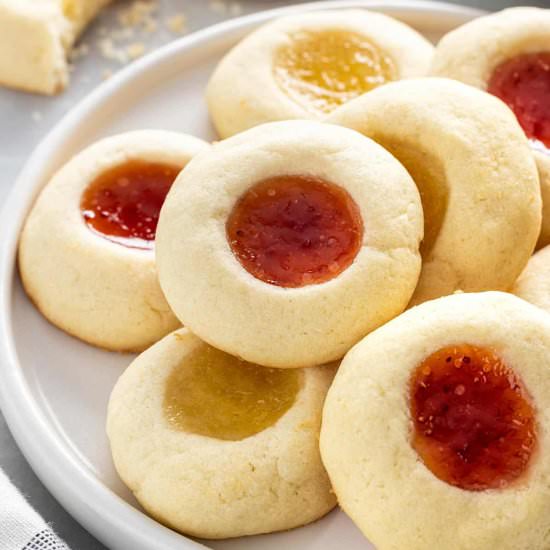 Thumbprint Cookies - Recipe photo by Jessica Gavin