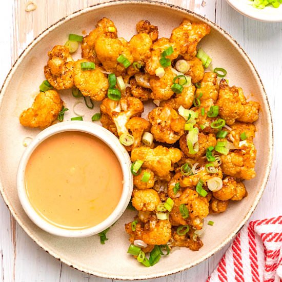Air Fryer Bang Bang Cauliflower - Recipe photo by thetravelpalate
