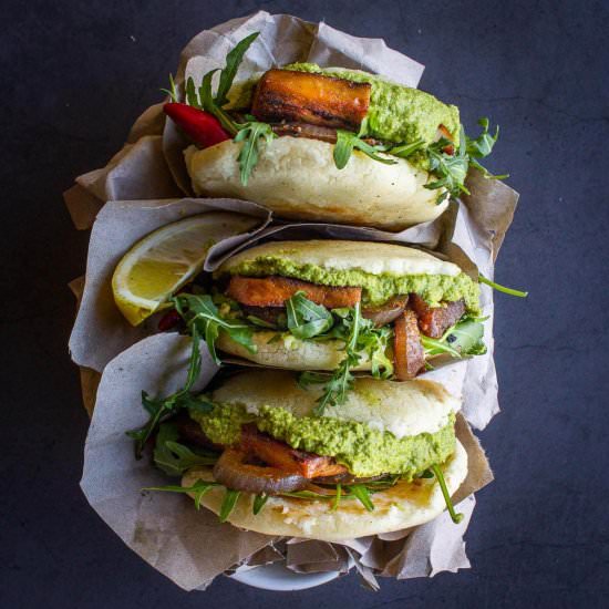 Vegan Arepas - Recipe photo by Ourplantbasedworld