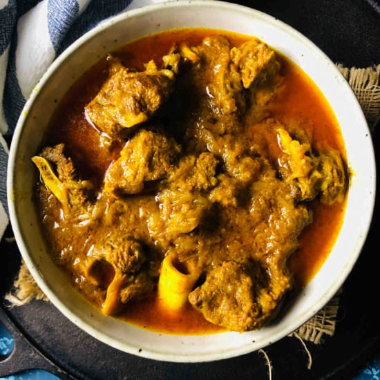 instant pot goat curry - Recipe photo by easyindiancookbook