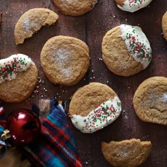 Chewy Ginger Molasses Cookies - Recipe photo by butternutandsage