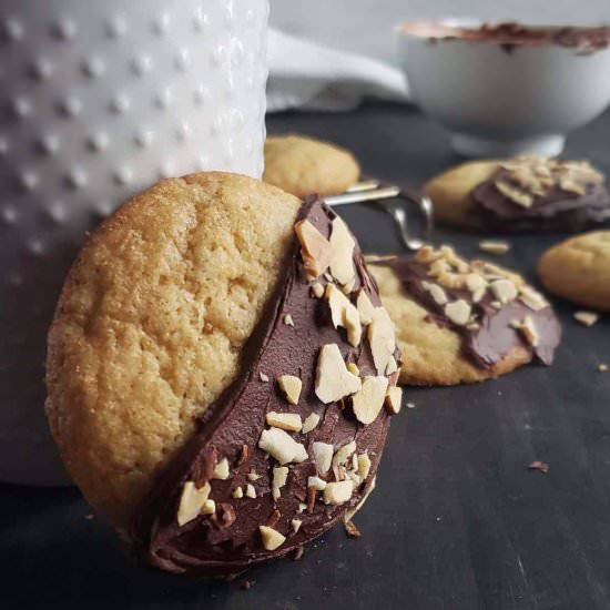 Chocolate Amaretto Sugar Cookies - Recipe photo by RaspberriesAndKohlrabi