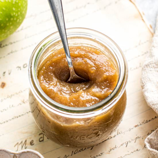 5-Ingredient Green Apple Curd - Recipe photo by myveganminimalist