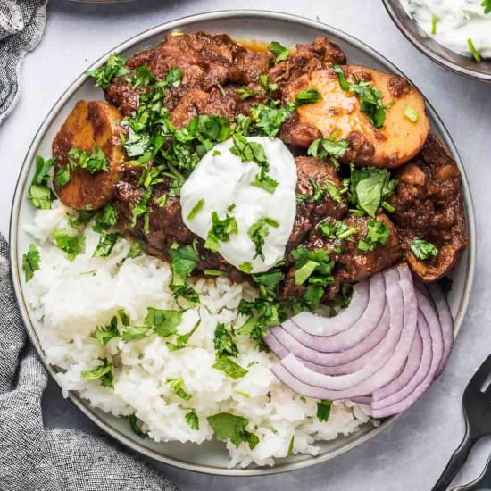 Lamb Vindaloo - Recipe photo by peelwithzeal