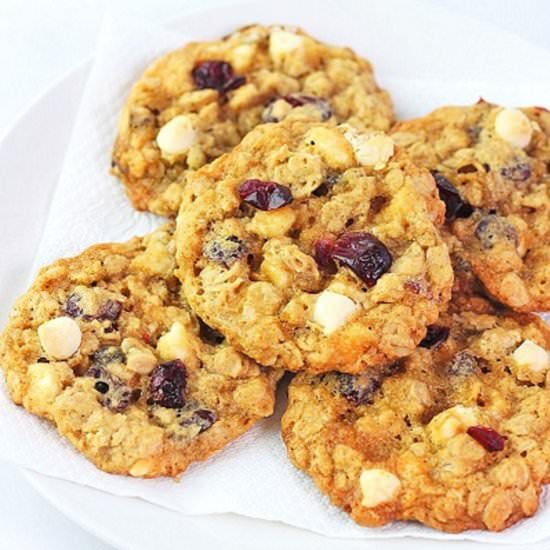 cranberry white chocolate cookies - Recipe photo by nowcookthis
