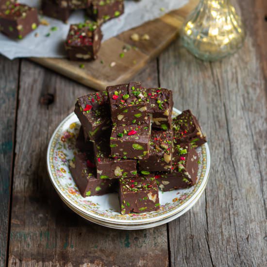 Chocolate Fudge with Condensed Milk - Recipe photo by Tashasartisanfoods