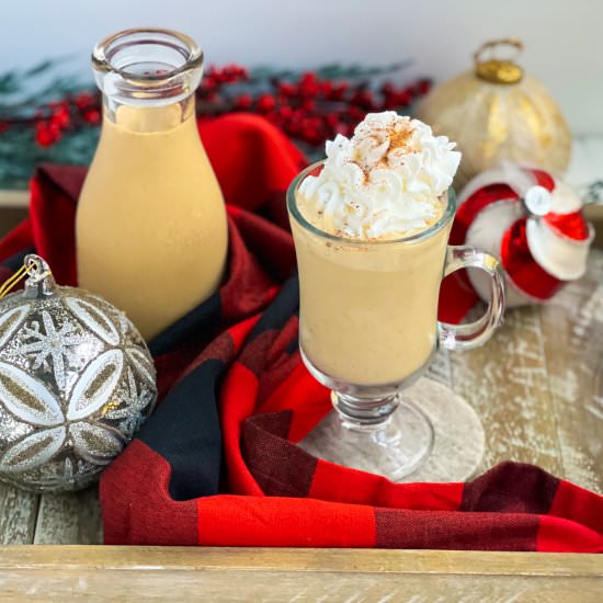 Gingerbread Eggnog - Recipe photo by Theperksofbeingus