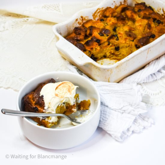 Eggnog Bread Pudding - Recipe photo by Waitingforblancmange