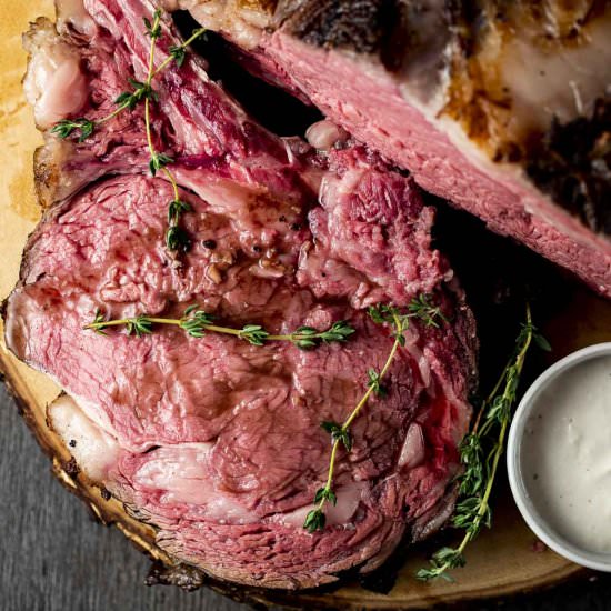Sous Vide Rib Roast - Recipe photo by Went Here 8 This