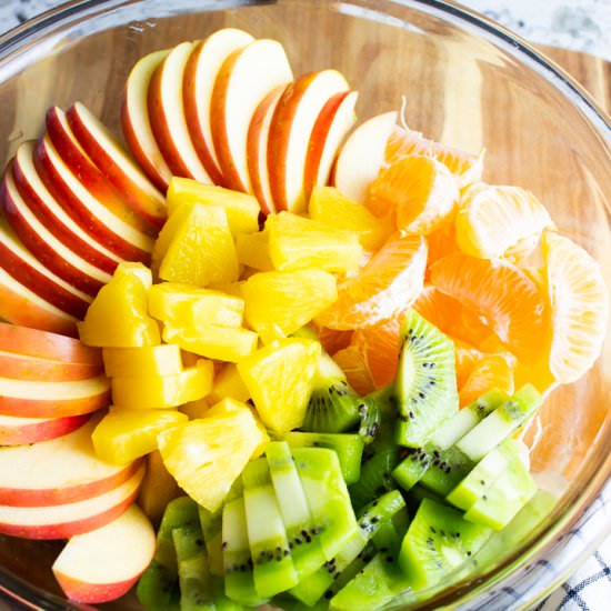 Easy Winter Fruit Salad (AIP/Paleo) - Recipe photo by HurriedHealthNut