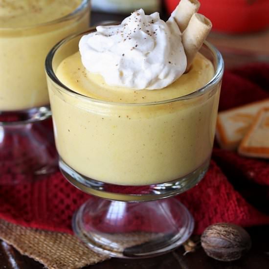 Easy Instant Eggnog Pudding - Recipe photo by thekitchenismyplayground