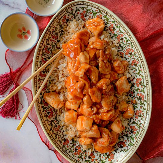 15 Minute Honey Garlic Chicken - Recipe photo by NotEntirelyAverage