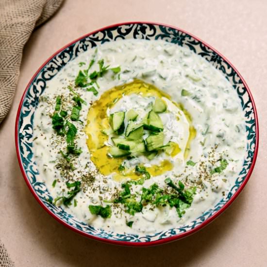 Turkish Tzatziki Sauce - Recipe photo by Crave-Worthy