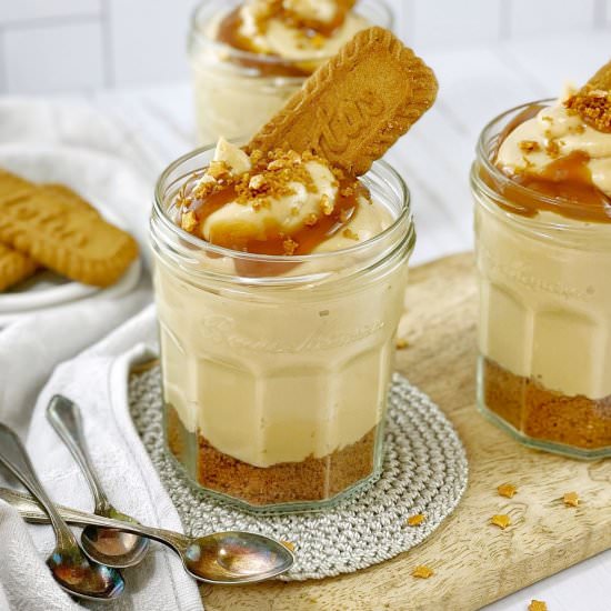 Mini Biscoff Cheesecakes - Recipe photo by chef not required