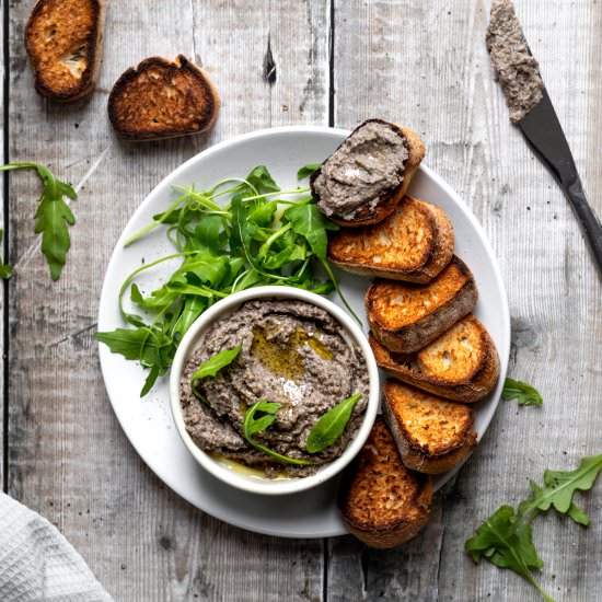 Homemade Mushroom Pate - Recipe photo by Searchingforspice