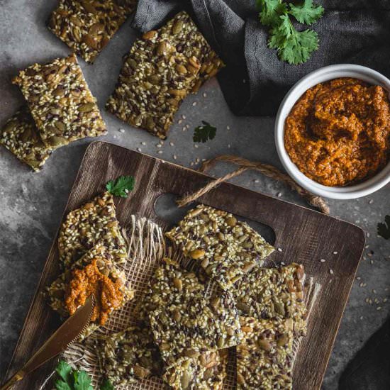 Swedish Seed Crackers - Recipe photo by yummyaddiction